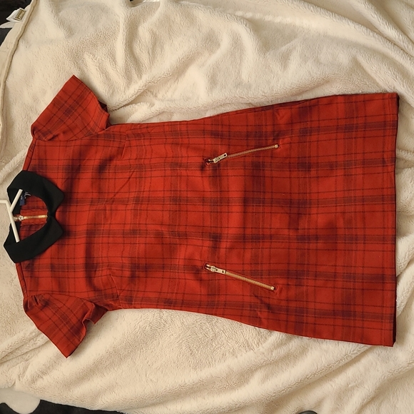 Forever 21 Dresses & Skirts - Plaid Collar Dress - Forever 21